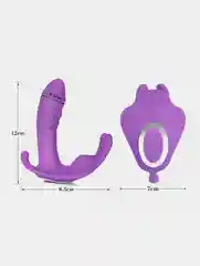 Аметистовый вибратор NV TOYS  12 см