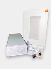 Xiaomi Mi Power Bank 3 Мощный и надежный внешний аккумулятор на 30000mAh, быстрая зарядка