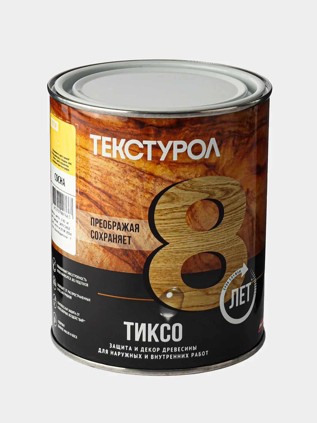 Текстурол тиксо, деревозащитное средство, Сосна, 1 л