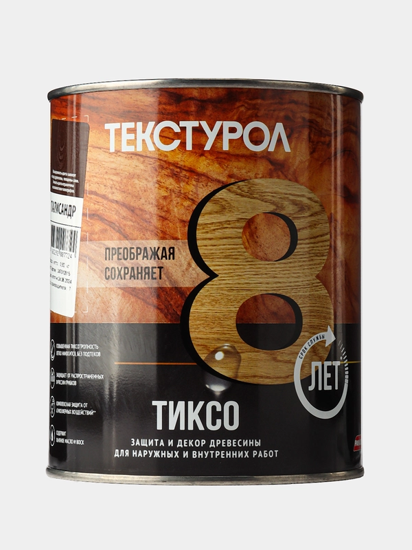 Текстурол тиксо, деревозащитное средство, Палисандр, 1 л