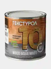Текстурол WOOD AQUA MATT, защитно-декоративное средство на водной основе, Орех, 0,8 л