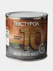 Текстурол WOOD AQUA MATT, защитно-декоративное средство на водной основе, Махагон, 0,8 л