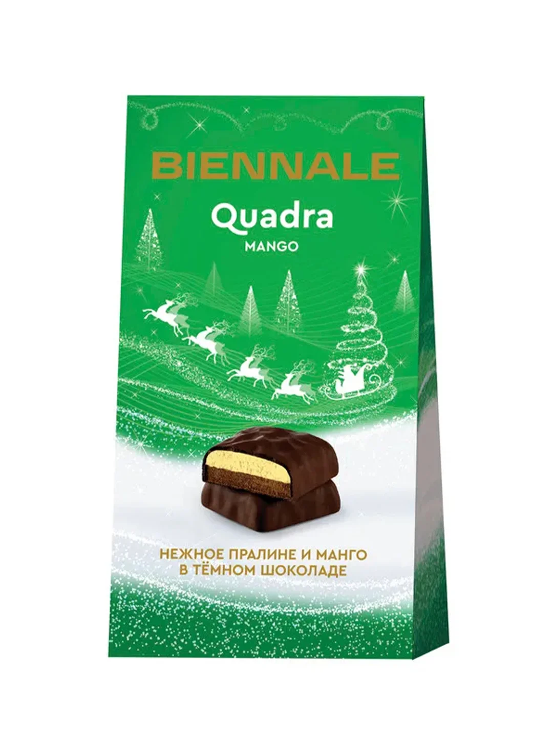 Конфеты Biennale Quadra, различные вкусы, 100 г