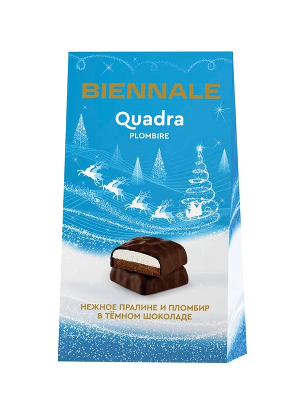 Конфеты Biennale Quadra, различные вкусы, 100 г