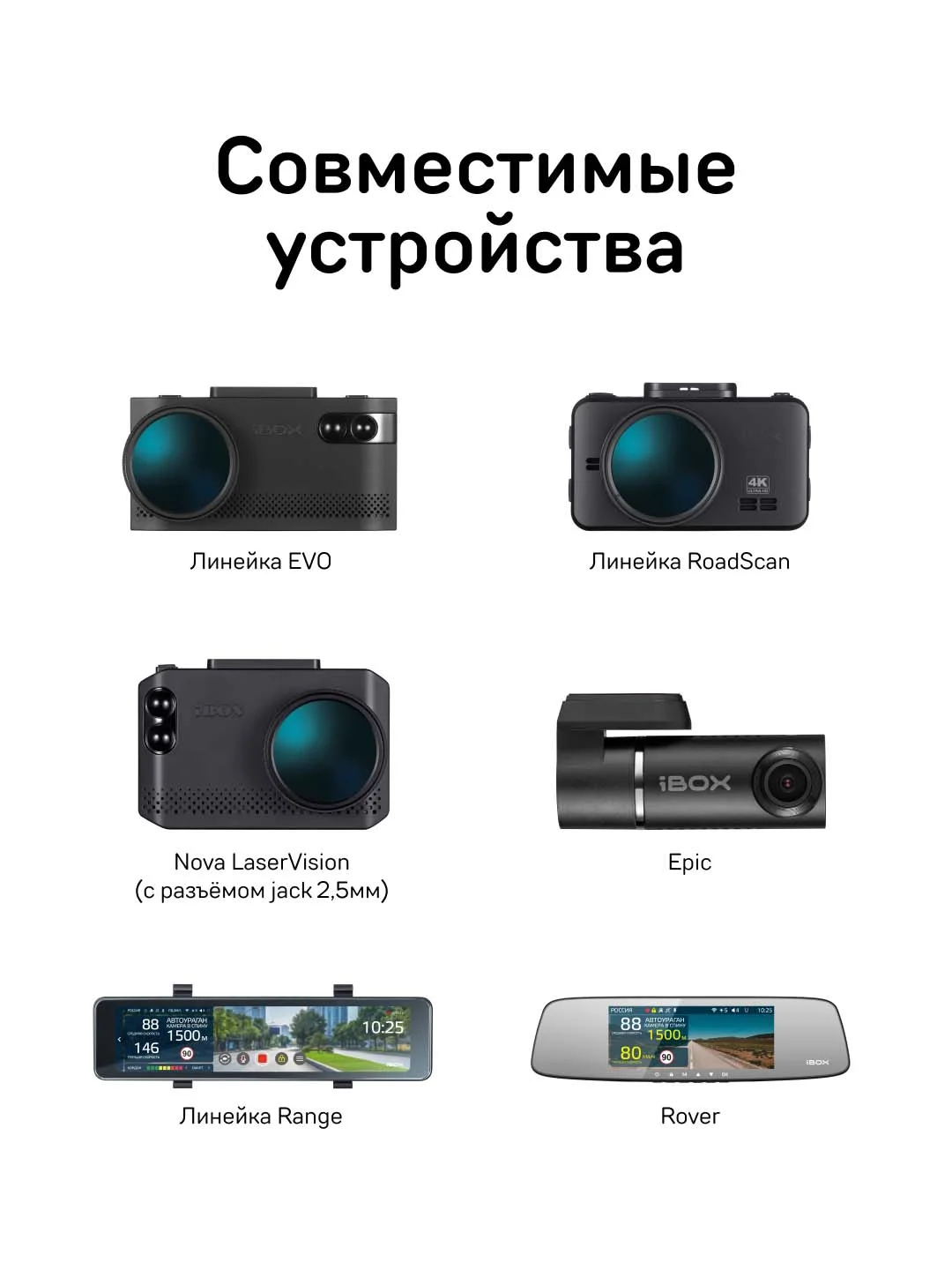 Внутрисалонная камера iBOX RC FHD4