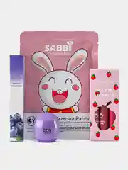 Розовый подарочный уходовый набор для девушки, женщины Beauty box