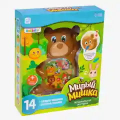 Обучающая, развивающая игрушка, Музыкальный медведь,световые и звуковые эффекты
