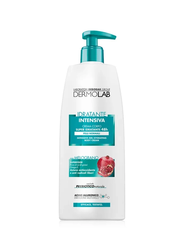 DEBORAH DERMOLAB Крем для тела интенсивное увлажнение INTENSIVE HYDRATION BODY CREAM 48h