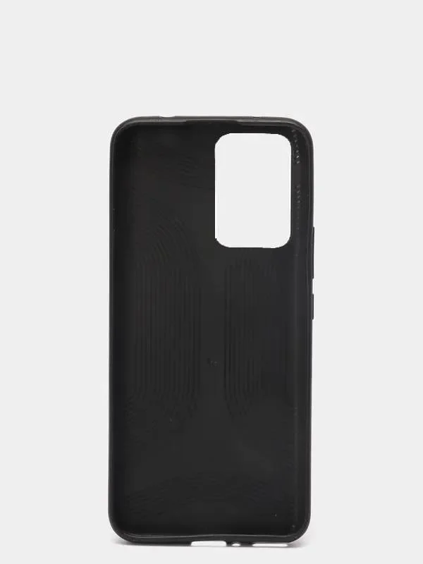 Красный чехол для Huawei P40 Pro/ Хуавей П40 Про, вставка из кожи