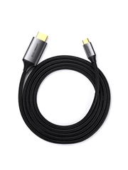Кабель UGREEN MM142 (25155) USB-C to HDMI Male to Male Cable Aluminum Shell. Длина: 1м.
