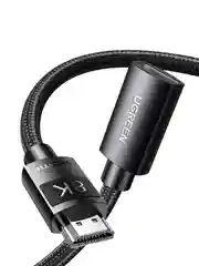 Черный кабель-удлинитель UGREEN HD151 (40400) HDMI 8K Male To Female Extension Cable.