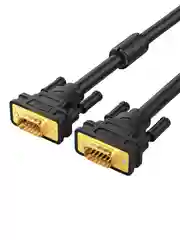 Черный кабель UGREEN VG101 (11635) VGA Male to Male Cable. Длина 20 м. Цвет: черный