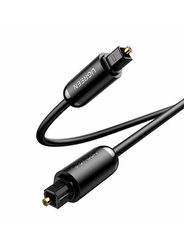 Аудиокабель UGREEN AV122 (70892) Toslink Optical Male To Male Audio Cable. Длина: 2 м.