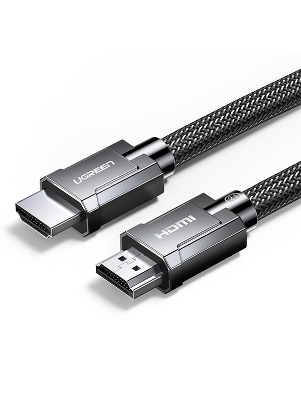 Кабель UGREEN HD135 (80602) 8K HDMI 2.1 Male To Male Cable. Длина 3 м. Цвет: серый