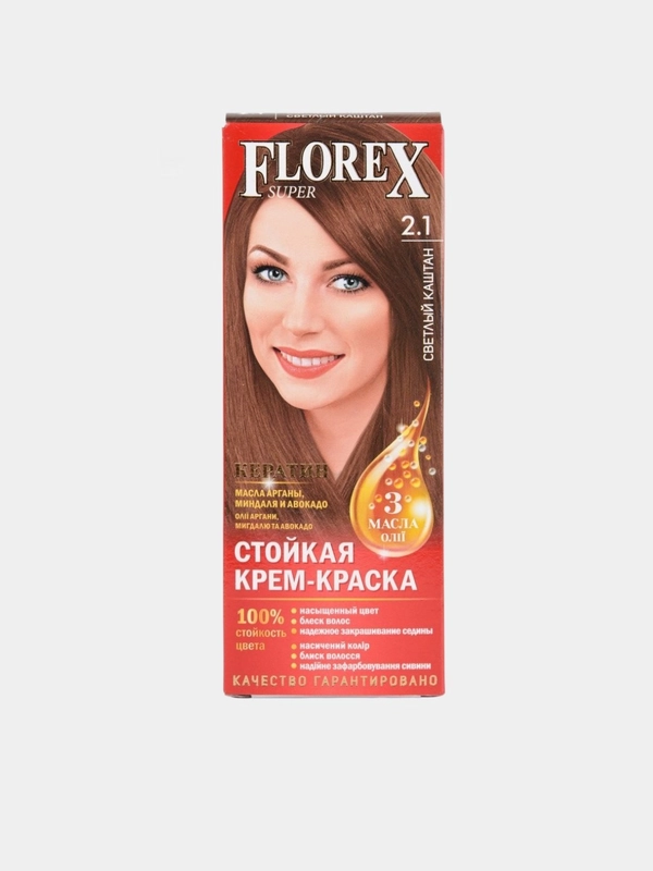 Краска для волос Florex Super, разные оттенки