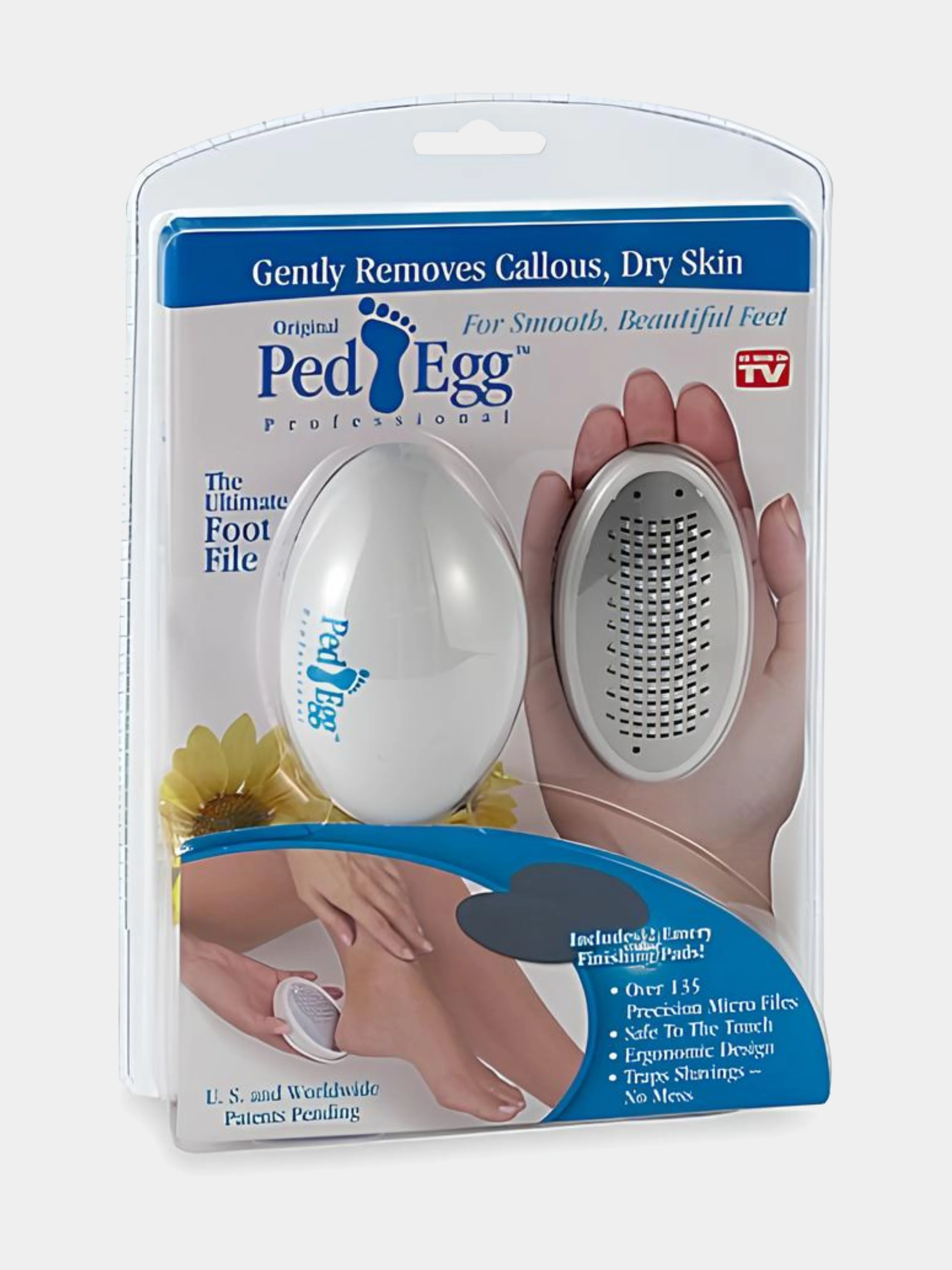 Тёрка для педикюра Ped Egg Идеальные ножки