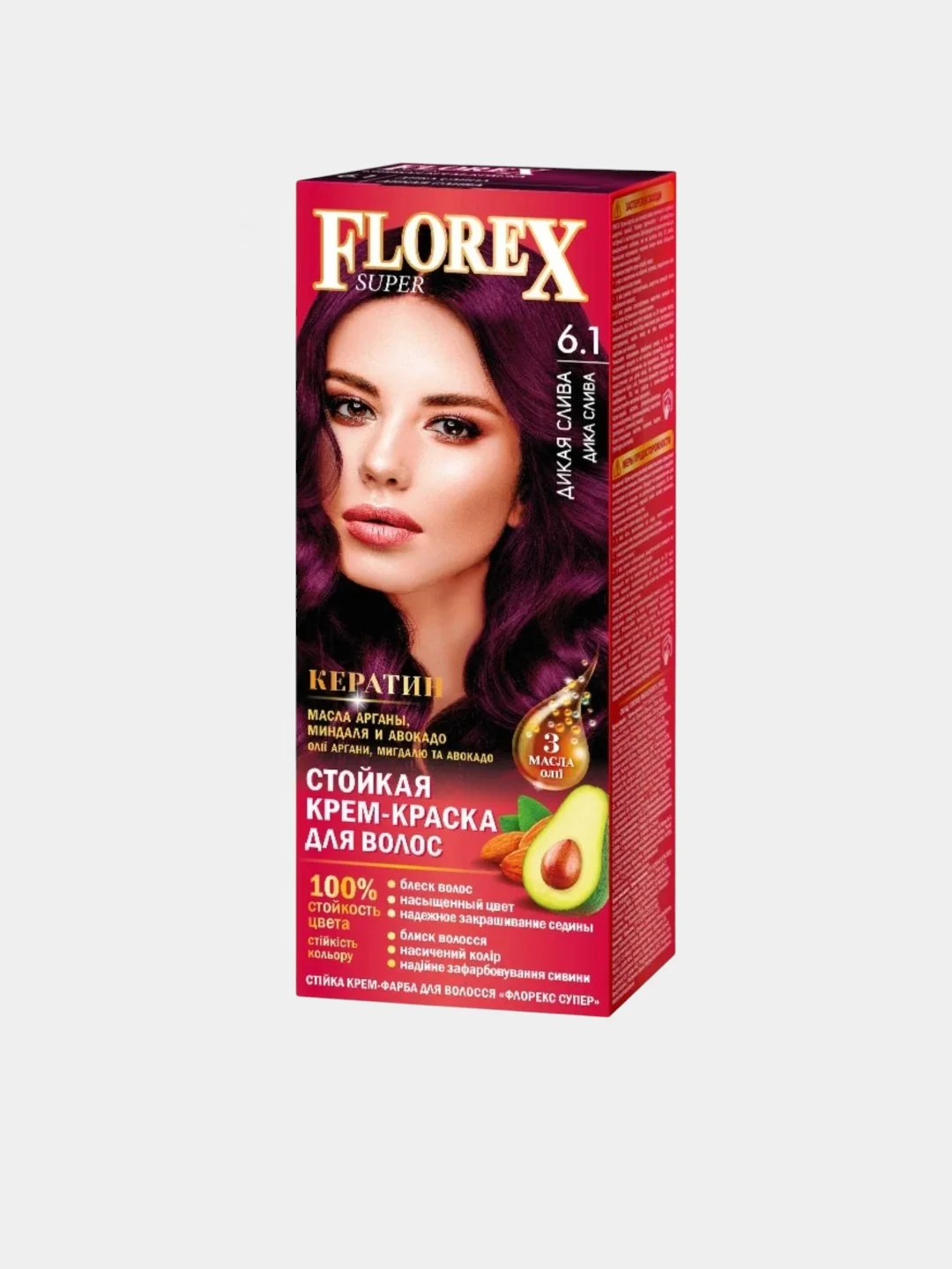 Краска для волос Florex Super, разные оттенки