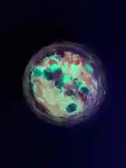 Розовый светящиеся в темноте блестки для ногтей / Люминесцентные блестки для маникюра и педикюра