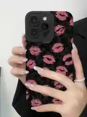 Бежевый чехол для айфон (iPhone) 11, 12, 13, 14, 15, 16 Pro Max, силиконовый ребристый с принтом