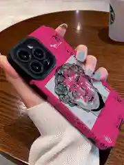 Багровый чехол для айфон (iPhone) 11, 12, 13, 14, 15, 16 Pro Max, силиконовый ребристый с принтом