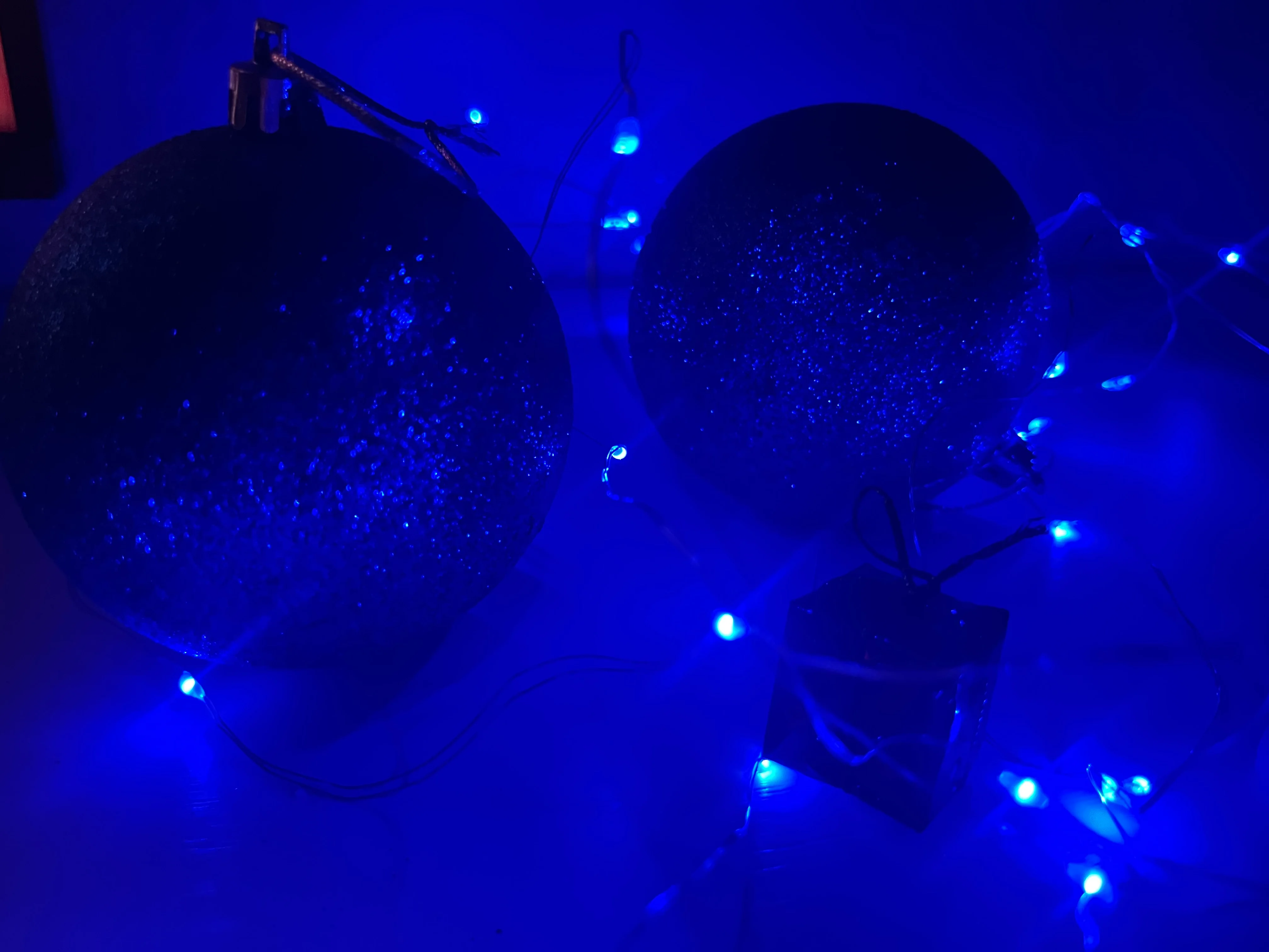 Гирлянда-нить 5 м, 50 LED, батарейки в комплекте