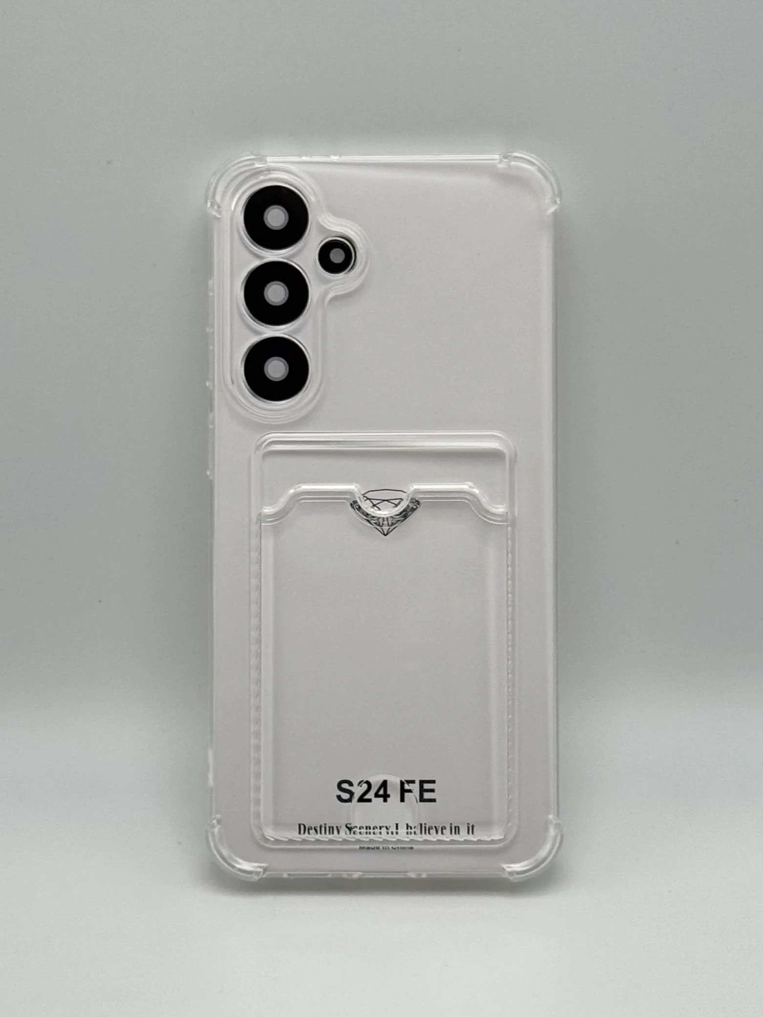 Чехол для Samsung S24 FE, с карманом для карты на самсунг