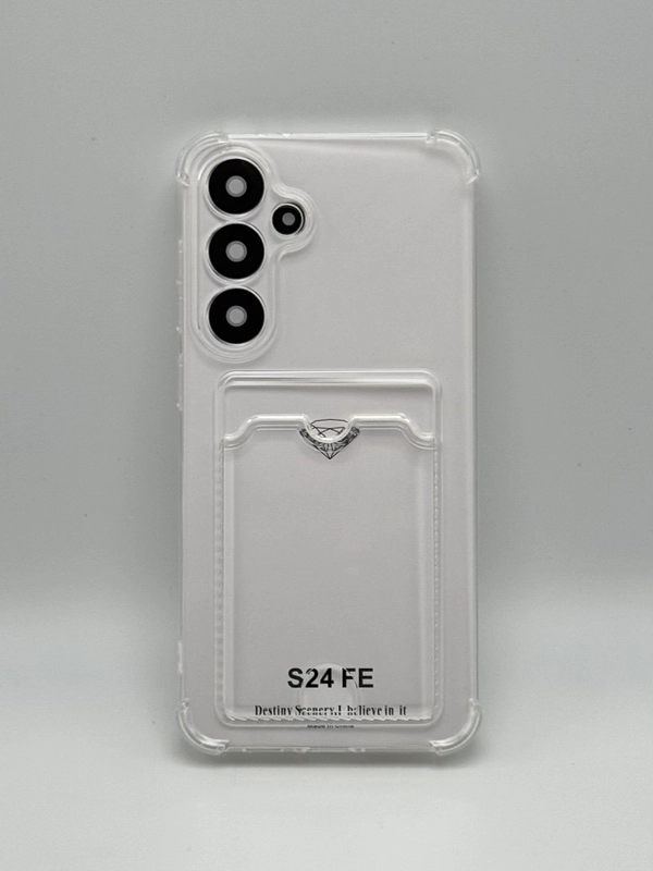 Чехол для Samsung S24 FE, с карманом для карты на самсунг