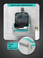 Серый косметичка дорожная Travel Friendly