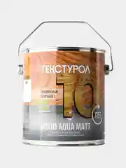 Текстурол WOOD AQUA MATT, защитно-декоративное средство на водной основе, Тик, 2,5 л