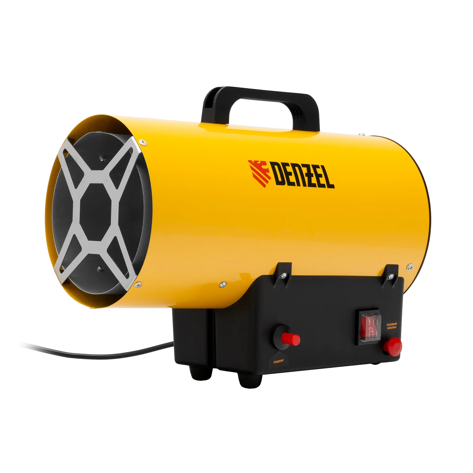 Газовая тепловая пушка GHG-15, 15 кВт, 500 м3/ч, пропан-бутан, DENZEL, 96477