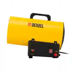 Газовая тепловая пушка GHG-15, 15 кВт, 500 м3/ч, пропан-бутан, DENZEL, 96477