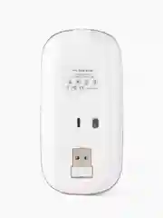 Розовый мышь компьютерная, бесшумная, беспроводная, RGB-подсветка, USB зарядка