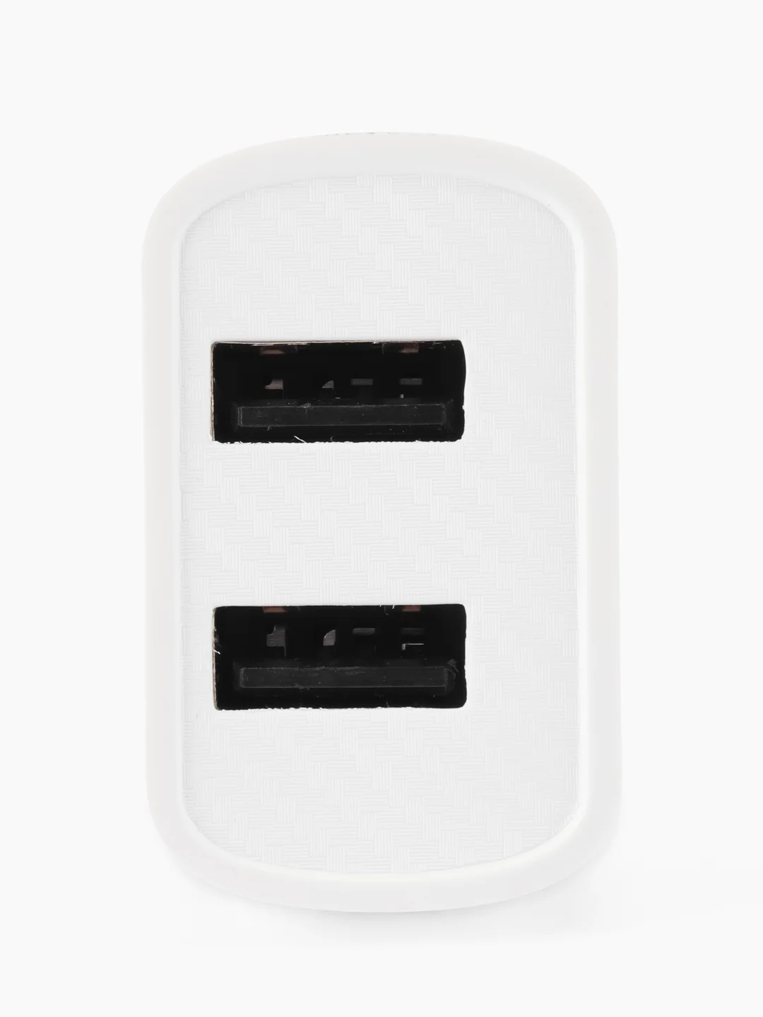 Белый зарядное устройство Borofone BA53A, 2 x USB, 1 m, Micro-USB / Type-C