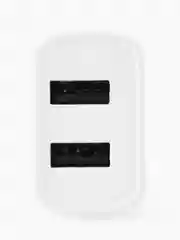 Белый зарядное устройство Borofone BA53A, 2 x USB, 1 m, Micro-USB / Type-C