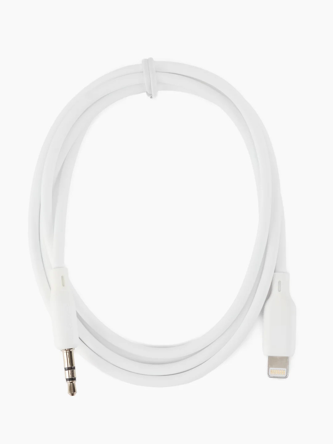 Белый акустический кабель AUX Borofone BL18, 3.5 мм, AUX, Type-C, Lightning