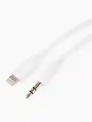 Белый акустический кабель AUX Borofone BL18, 3.5 мм, AUX, Type-C, Lightning