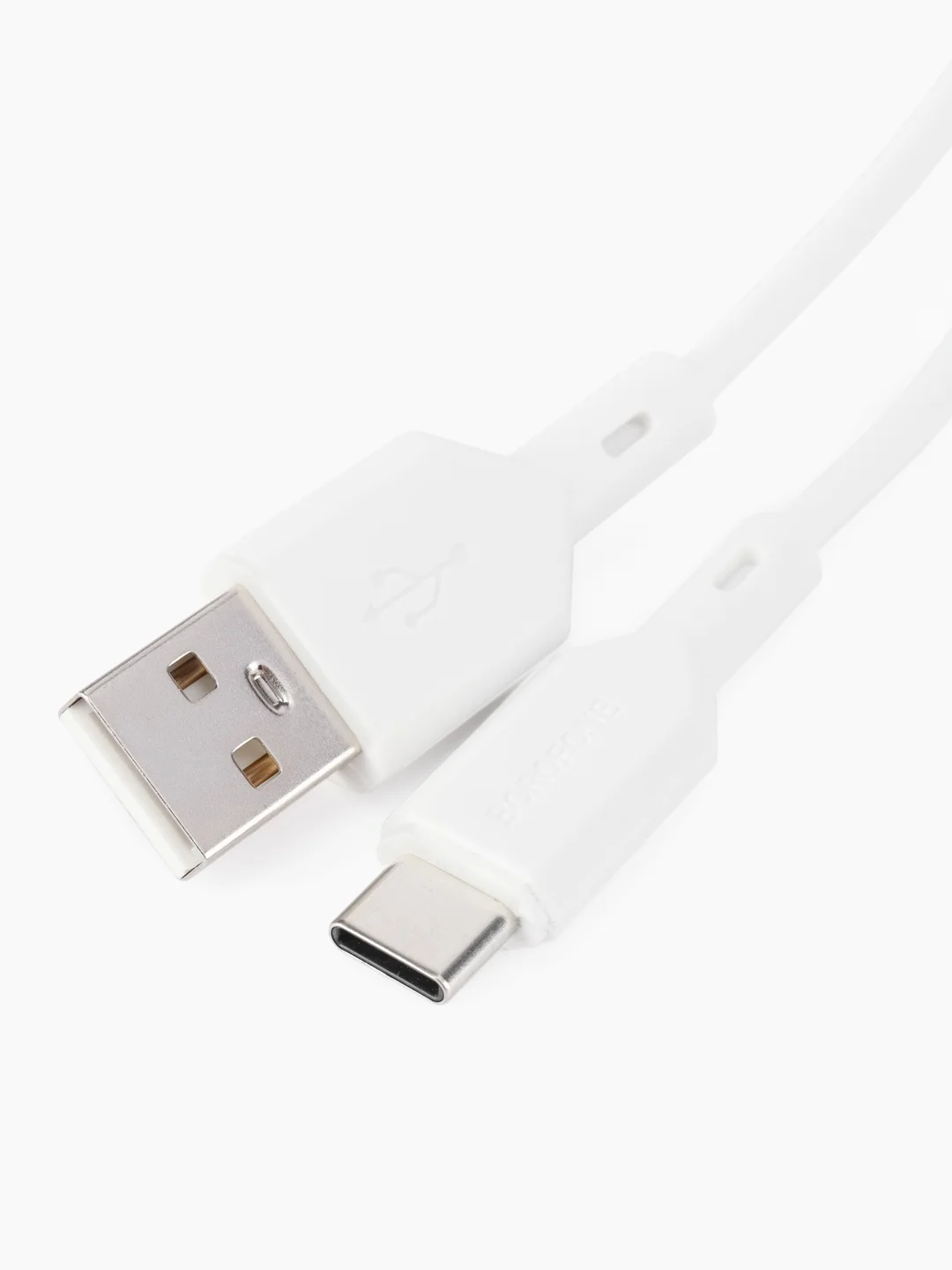 Белый зарядное устройство Borofone BA68A, 1 x USB