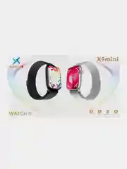 Розовый смарт часы, умные часы Smart Watch 9 серии, 2024, 45/41 мм