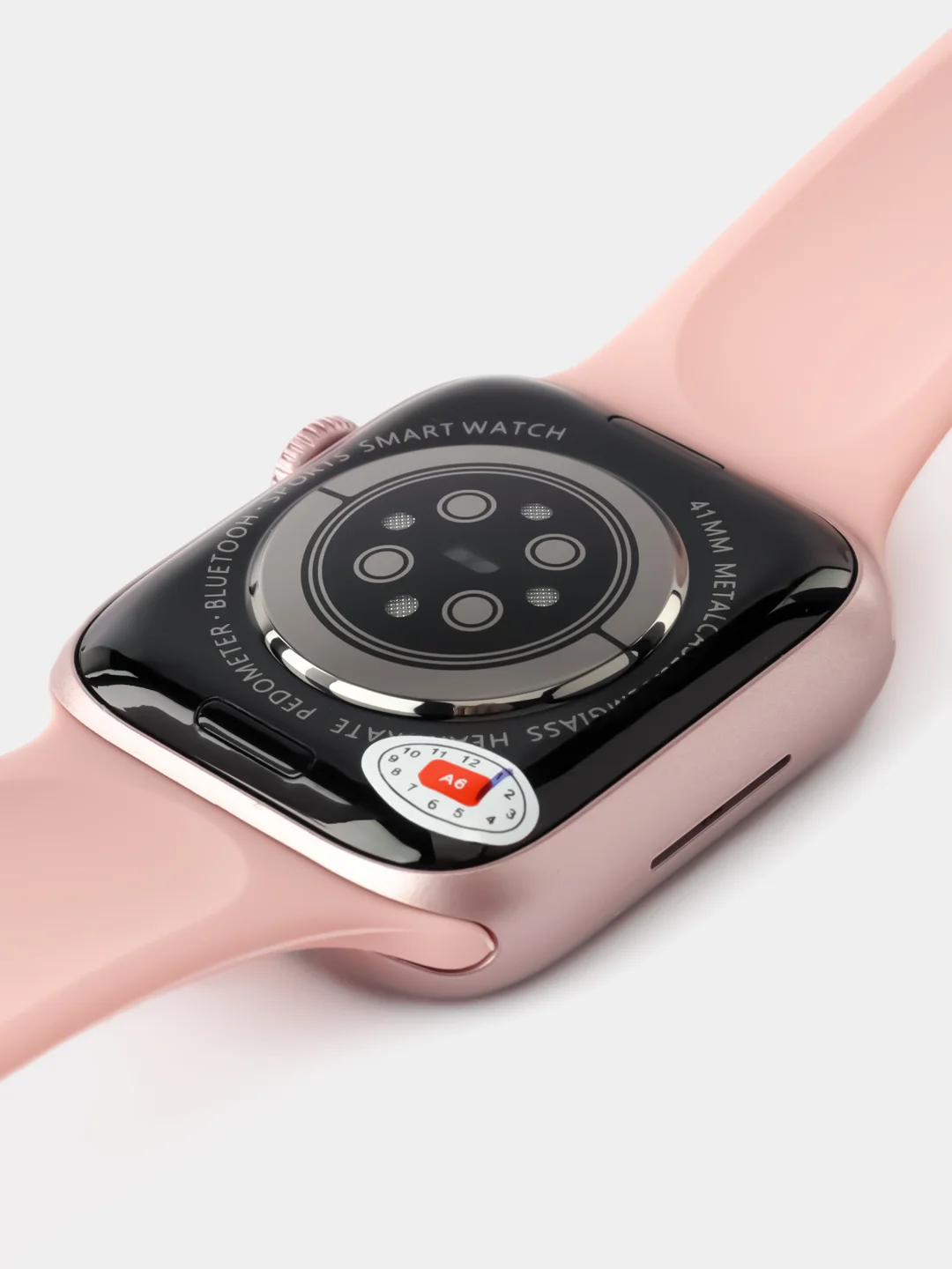 Розовый смарт часы, умные часы Smart Watch 9 серии, 2024, 45/41 мм