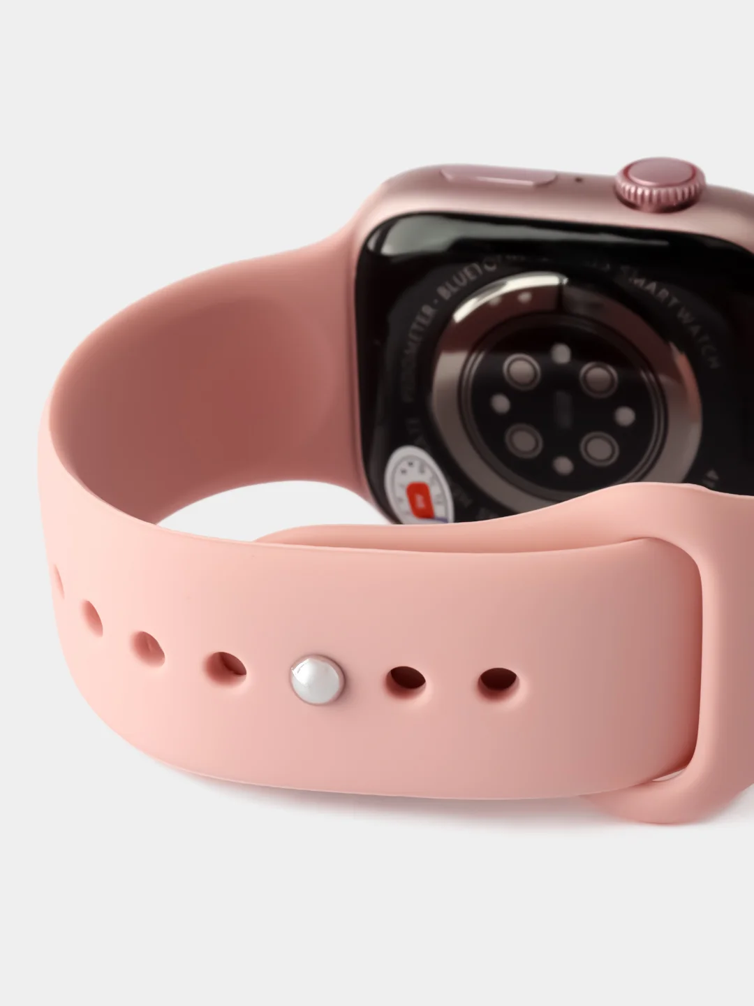 Розовый смарт часы, умные часы Smart Watch 9 серии, 2024, 45/41 мм
