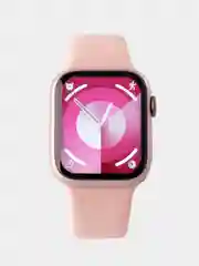 Розовый смарт часы, умные часы Smart Watch 9 серии, 2024, 45/41 мм