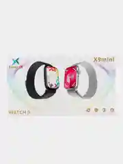 Серебряный смарт часы, умные часы Smart Watch 9 серии, 2024, 45/41 мм