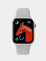 Серый смарт часы, умные часы 9 серии, 45/41 мм, Smart Watch 9 серии, 2024