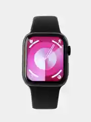 Черный смарт часы, умные часы 9 серии, 45/41 мм, Smart Watch 9 серии, 2024