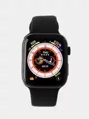 Черный смарт часы, умные часы Smart Watch 9 серии, 2024, 45/41 мм
