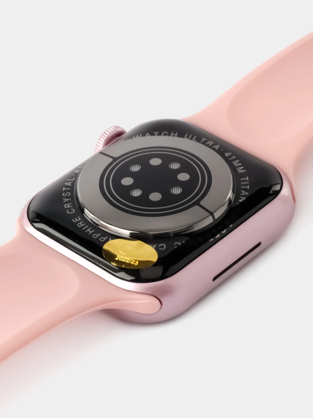 Розовый смарт часы, умные часы 9 серии, 45/41 мм, Smart Watch 9 серии, 2024