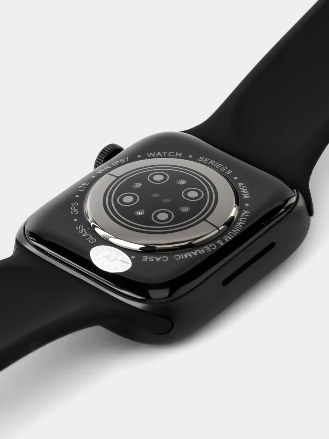 Черный смарт часы, умные часы Smart Watch 9 серии, 2024, 45/41 мм