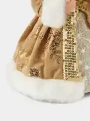 Бронзовый снегурочка музыкальная под елку