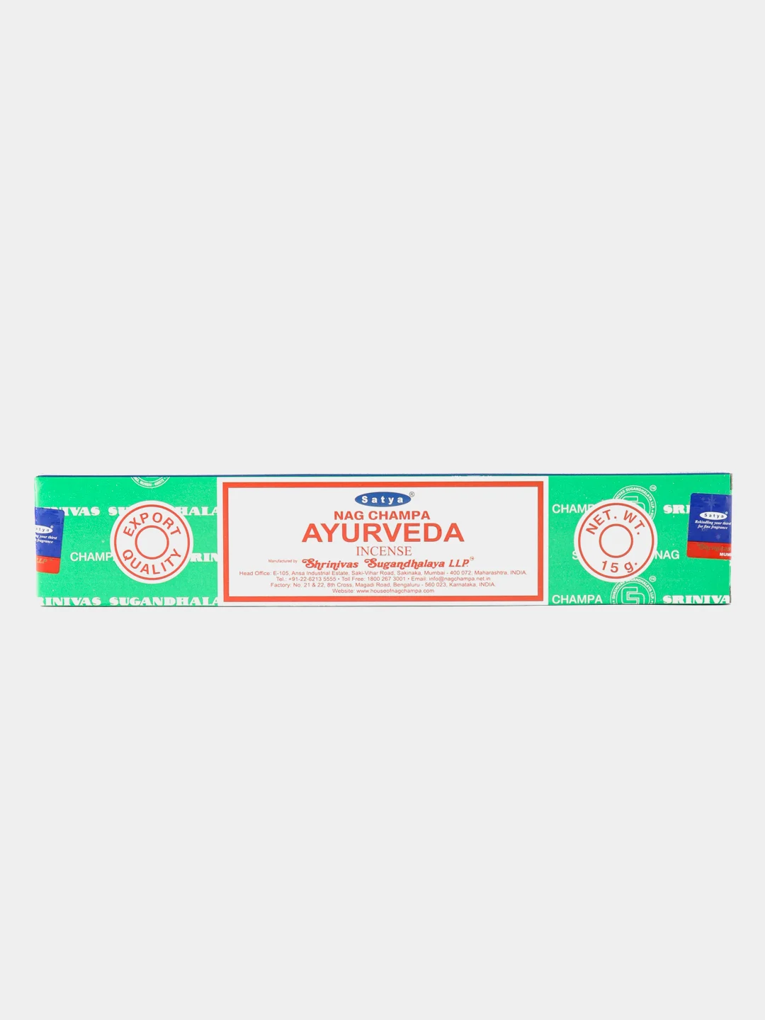 Тёмно-зелёный благовония SATYA Сатья, ароматические палочки, натуральный ароматизатор для дома и офиса