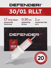 Картриджи DEFENDER для тату  Nano Systems, 20 штук